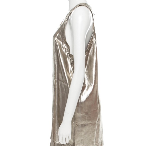 3.1 Phillip Lim liquid silver tunic dress - Picture 2 of 7
